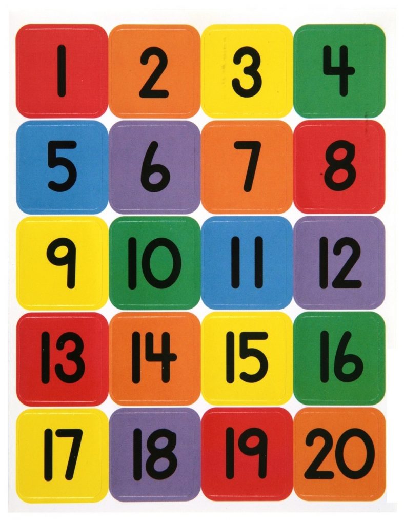 Count To 20 Printable Learning Printable