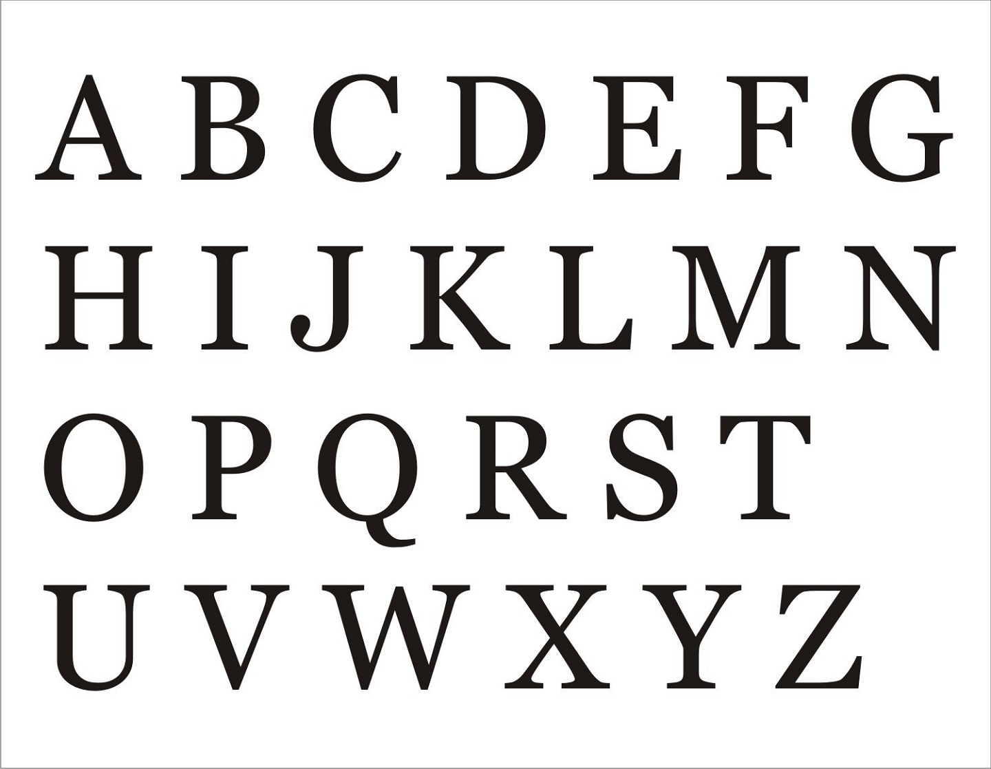 Free Uppercase Alphabet Printables Learning Printable