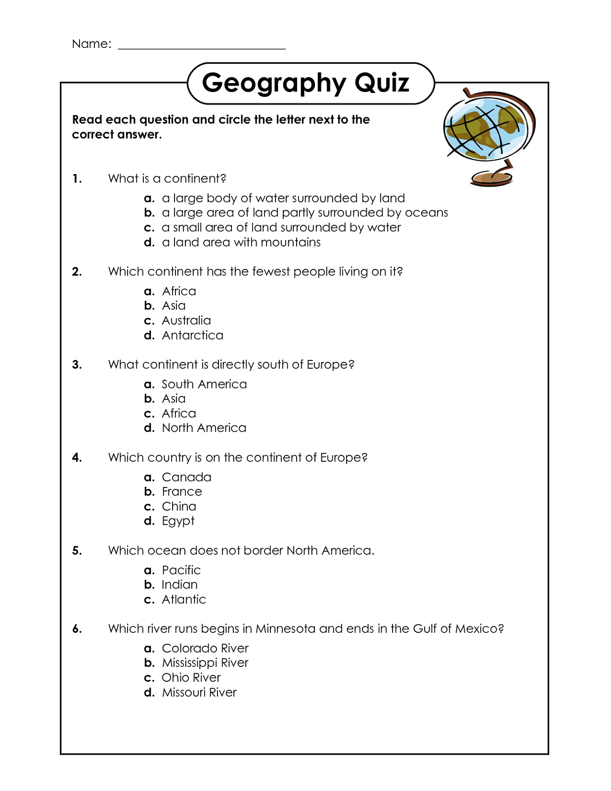 geography-worksheets-selection-learning-printable