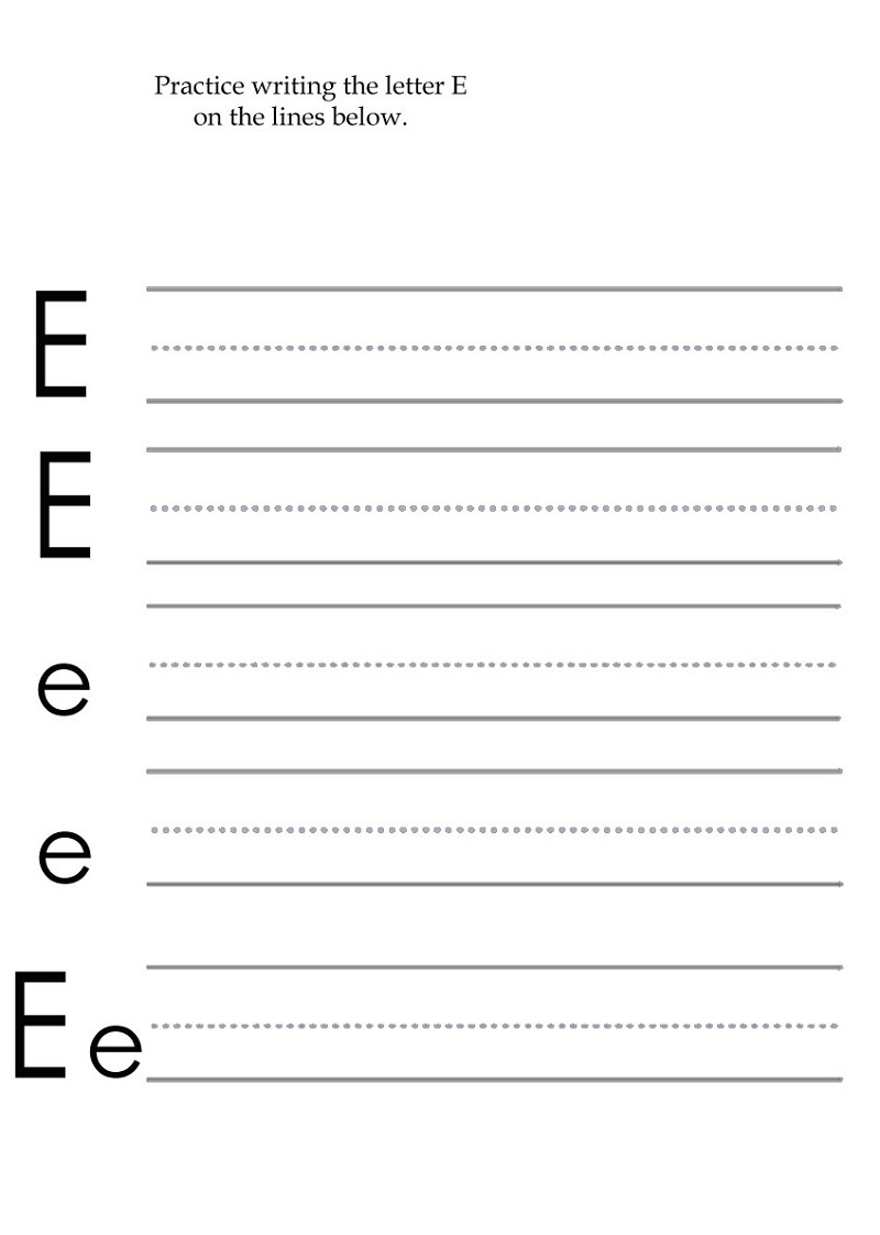 Alphabet sheets for preschool easy