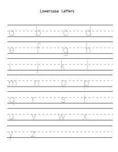 ABC Tracing Activity Sheets | Learning Printable