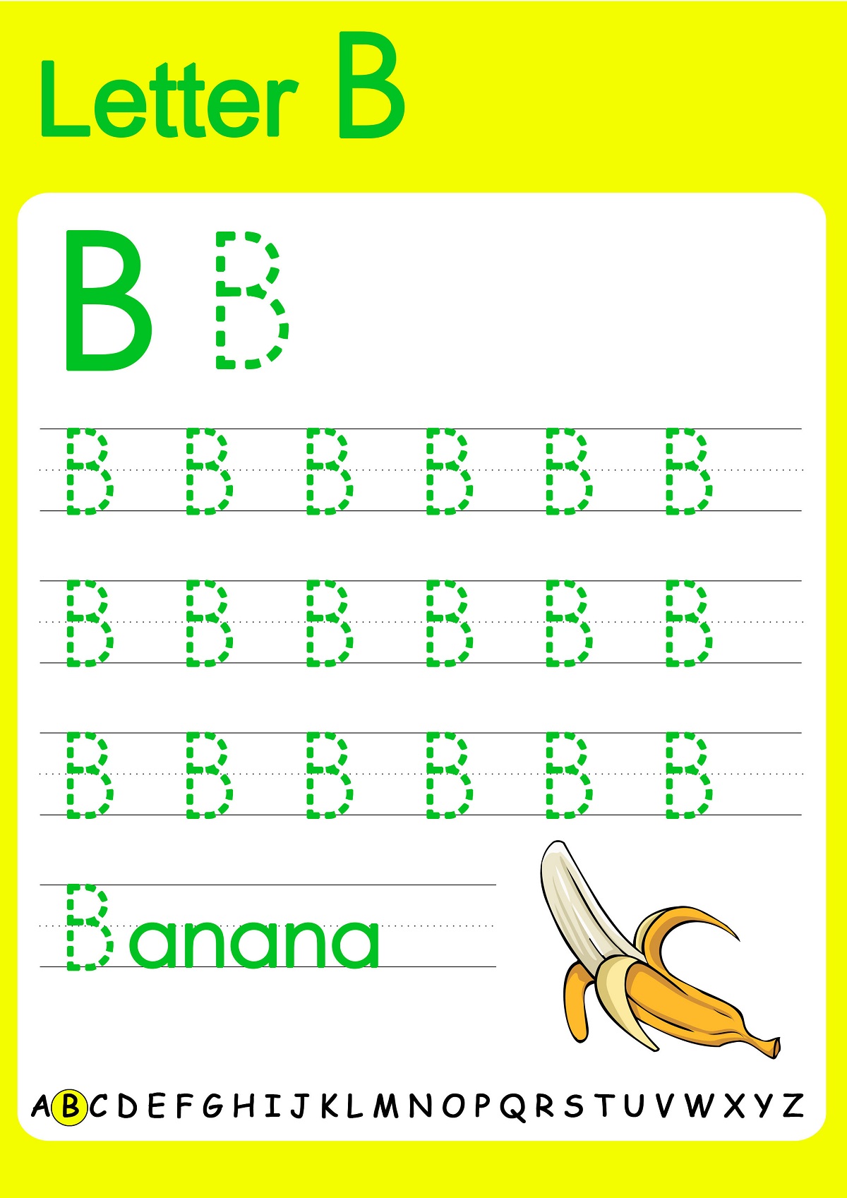 capital alphabets tracing worksheets for kids