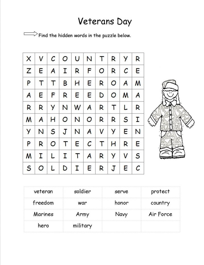 free elementary word search for kids