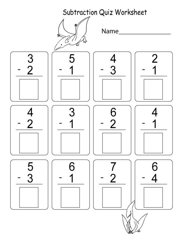 Subtraction and Addition Worksheets | Learning Printable