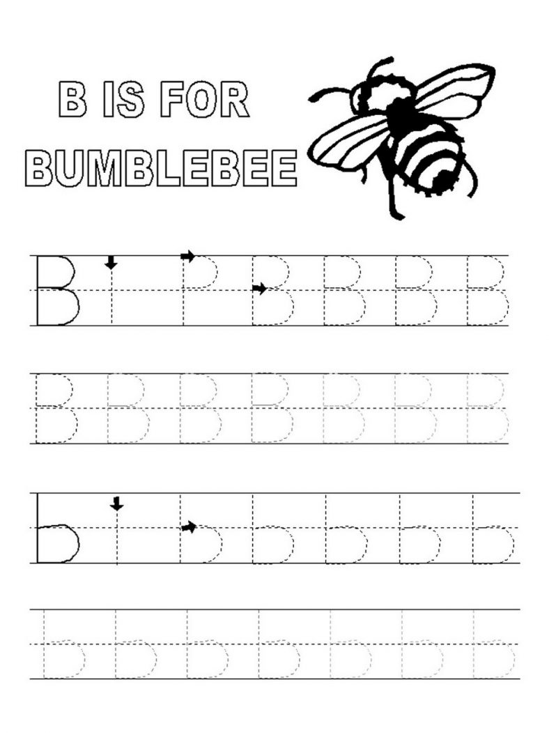 A B C Tracing Worksheets | Learning Printable
