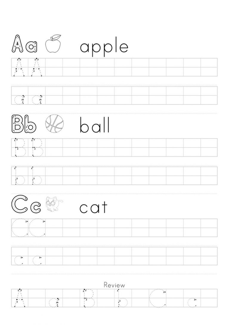 Printing Worksheets For Kids Learning Printable Printing worksheets for kids learning printable