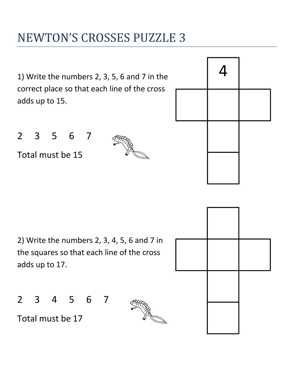 math worksheets printable puzzle