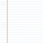 printable notebook paper free page