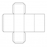 rectangular prism net template