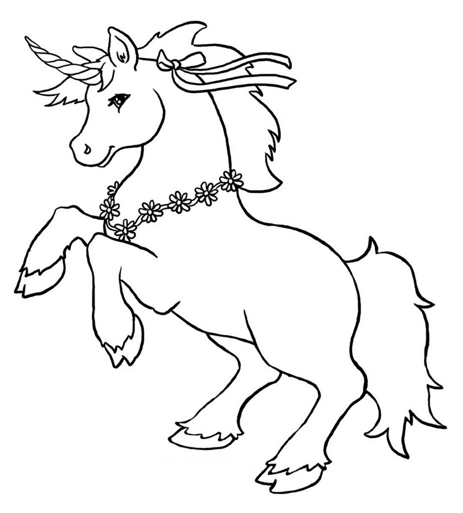 Unicorn Coloring Pages Printable | Learning Printable