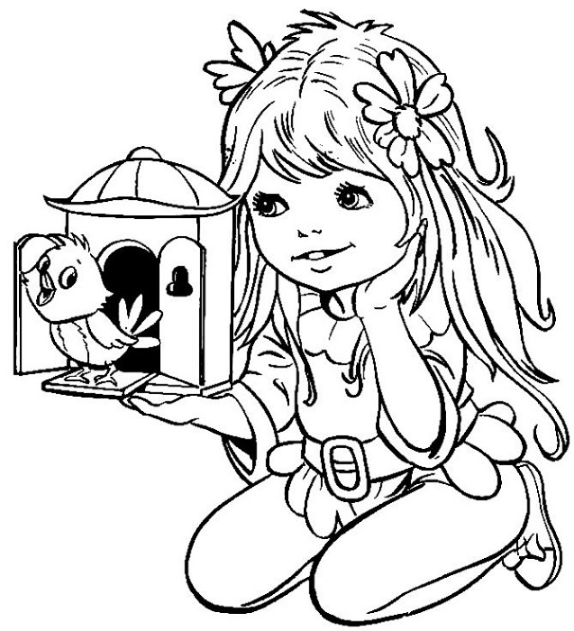 Free Coloring Pages for Girls