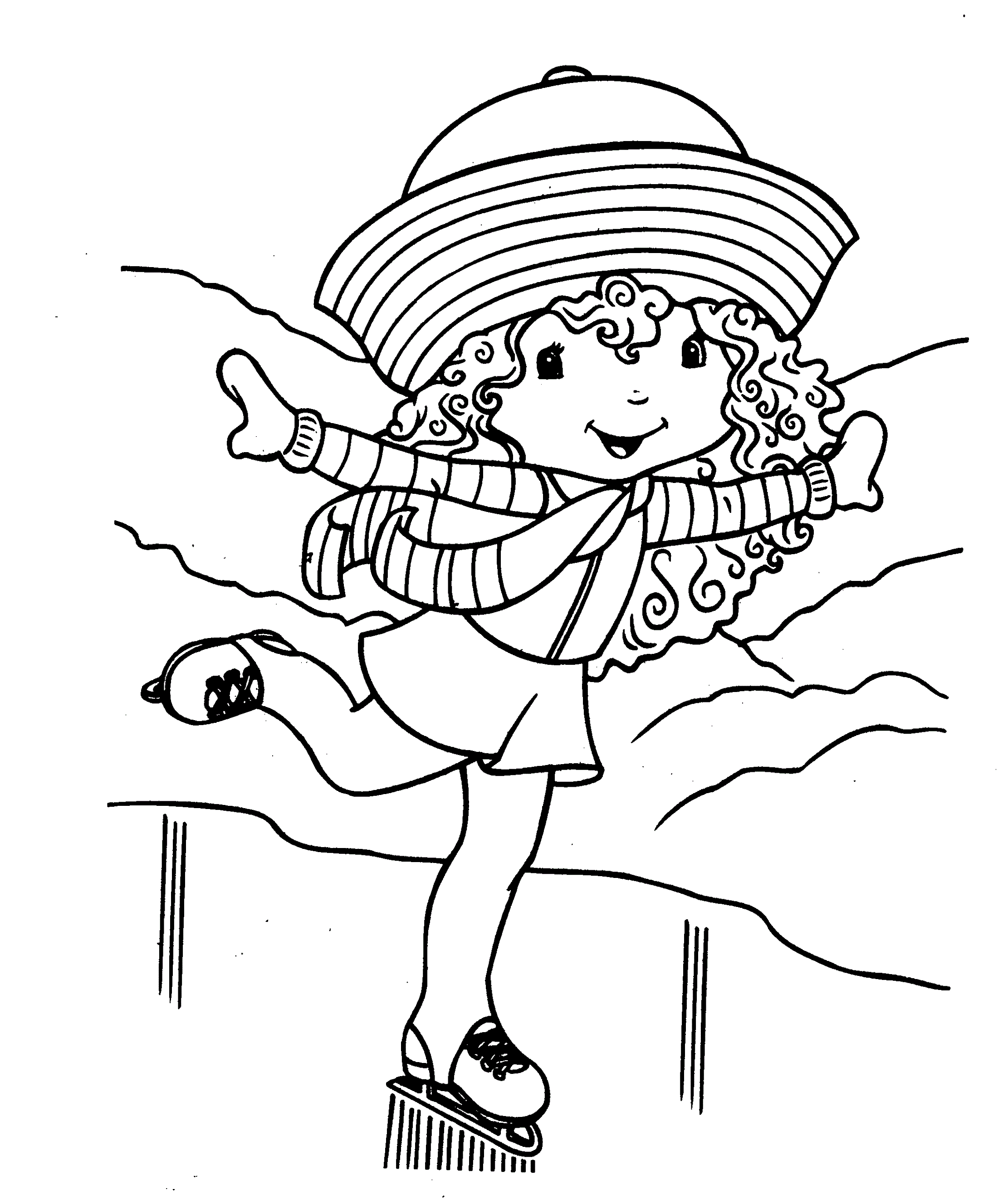 Strawberry Shortcake Coloring Pages for Girls
