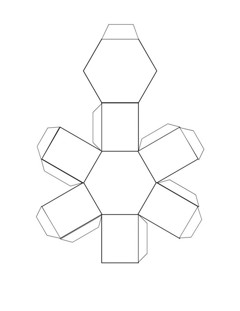 free-printable-3d-shape-nets-hexagonal-learning-printable