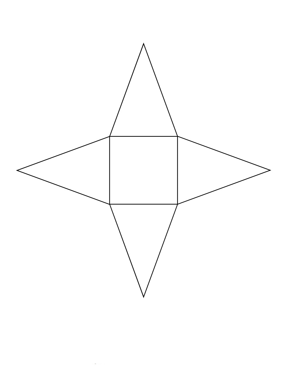 Geometry Nets Printable Pyramid Learning Printable