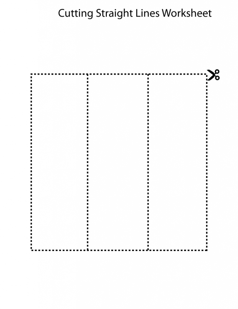 Printable Line Worksheet for Kindergarten | Learning Printable