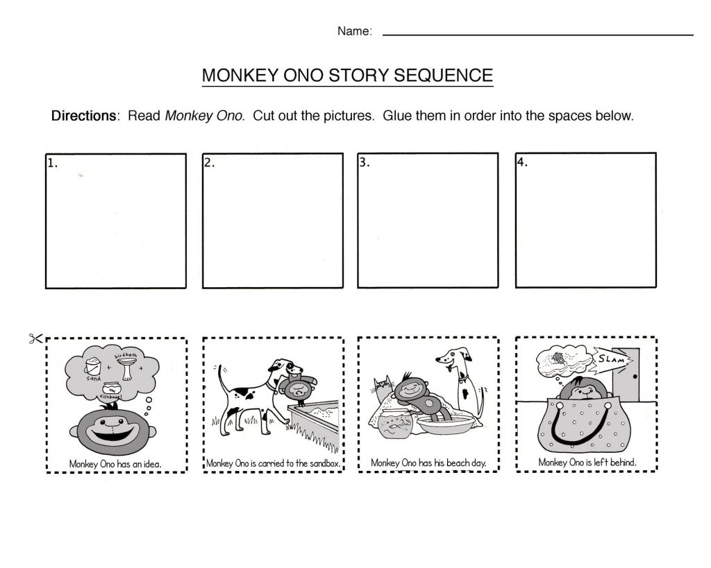 Story Worksheets for Kindergarten | Learning Printable