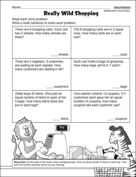 Printable worksheets for 4th grade