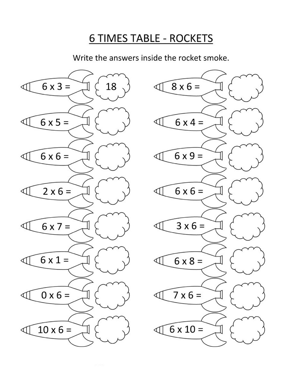 times tables practice sheets printable for kids