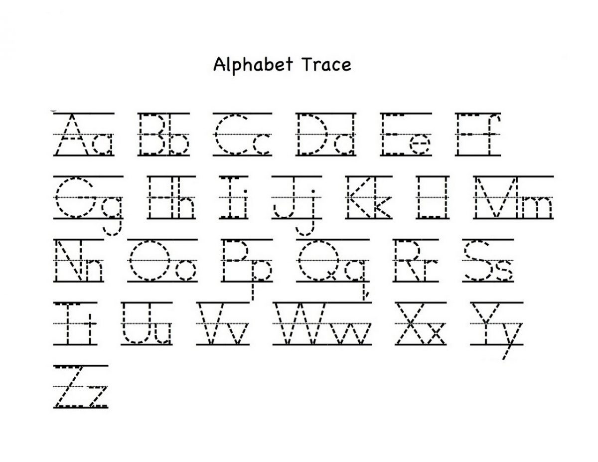 Traceable Alphabet A-Z | Learning Printable