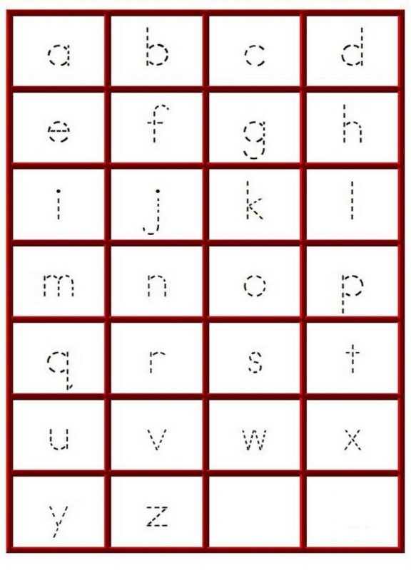 Traceable Alphabet A-Z | Learning Printable