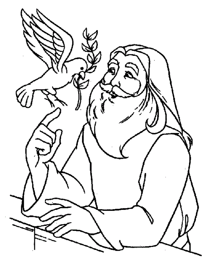 Christian Coloring Pages for Toddlers