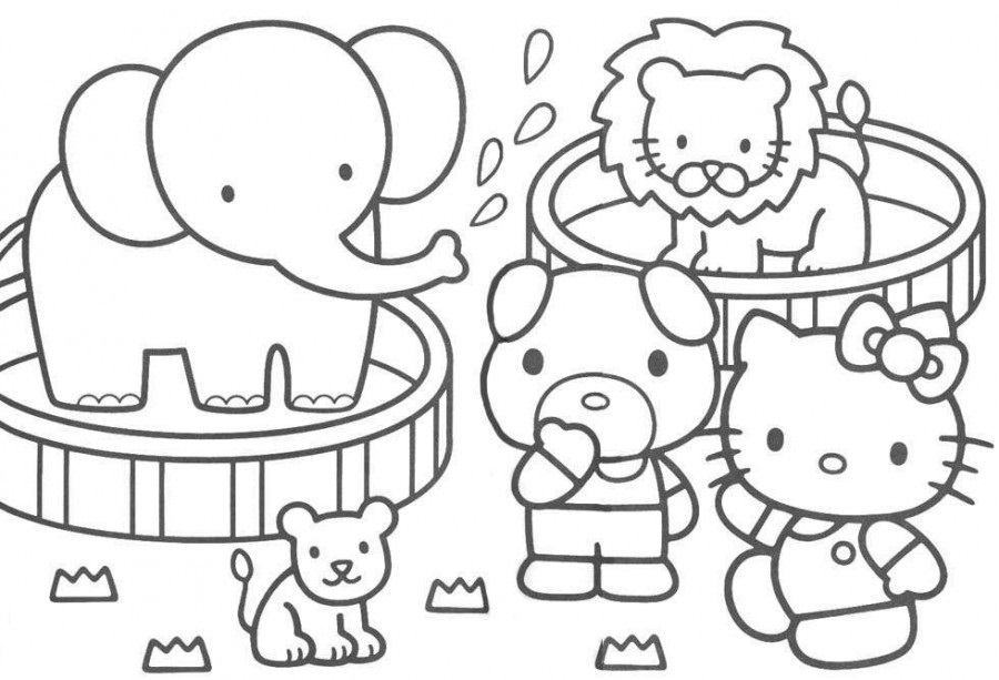 Coloring Pages for Toddlers to Print Animal