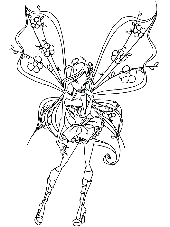 Fantasy Coloring Pages Kids