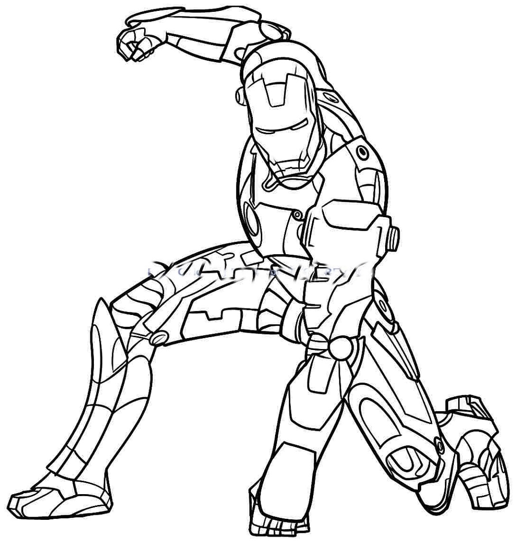 Coloring Pages for Boys Hero