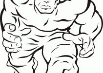 Coloring Pages for Boys Hulk