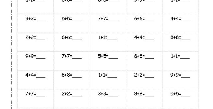 Printable 2nd Grade Math Worksheets Free
