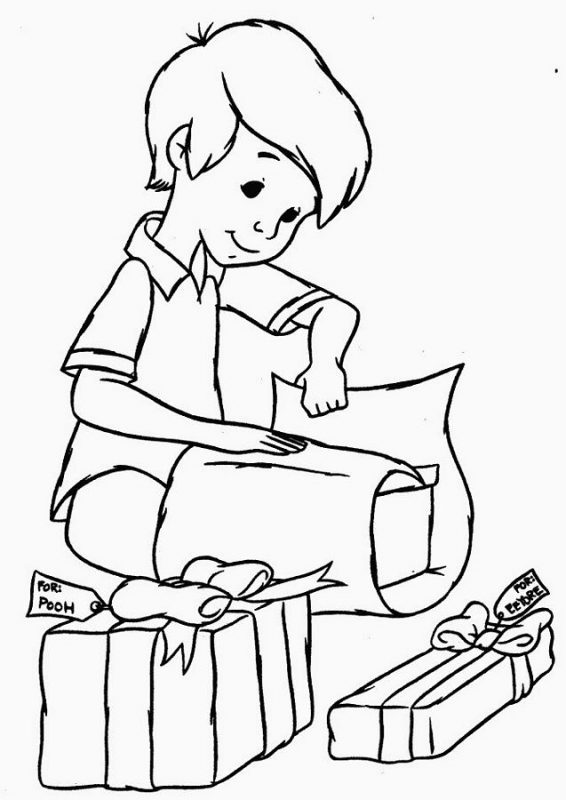 Bright Christmas Coloring Pages Free | Learning Printable