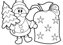 Christmas Coloring Pages for Toddlers
