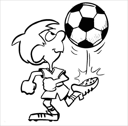 Football Coloring Pages for Boys