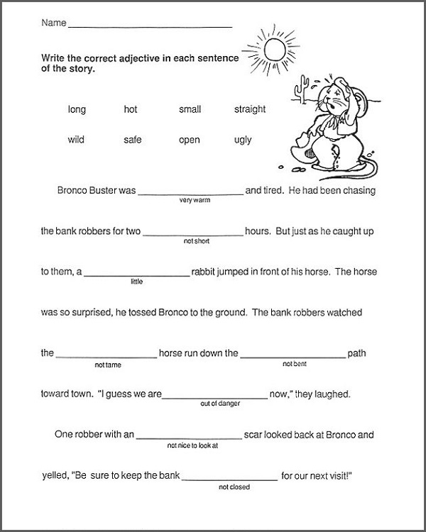 First Grade Worksheets Science