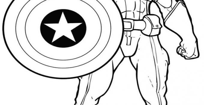 Coloring Sheets for Boys Hero