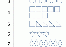 Kindergarten Printing Worksheets Match
