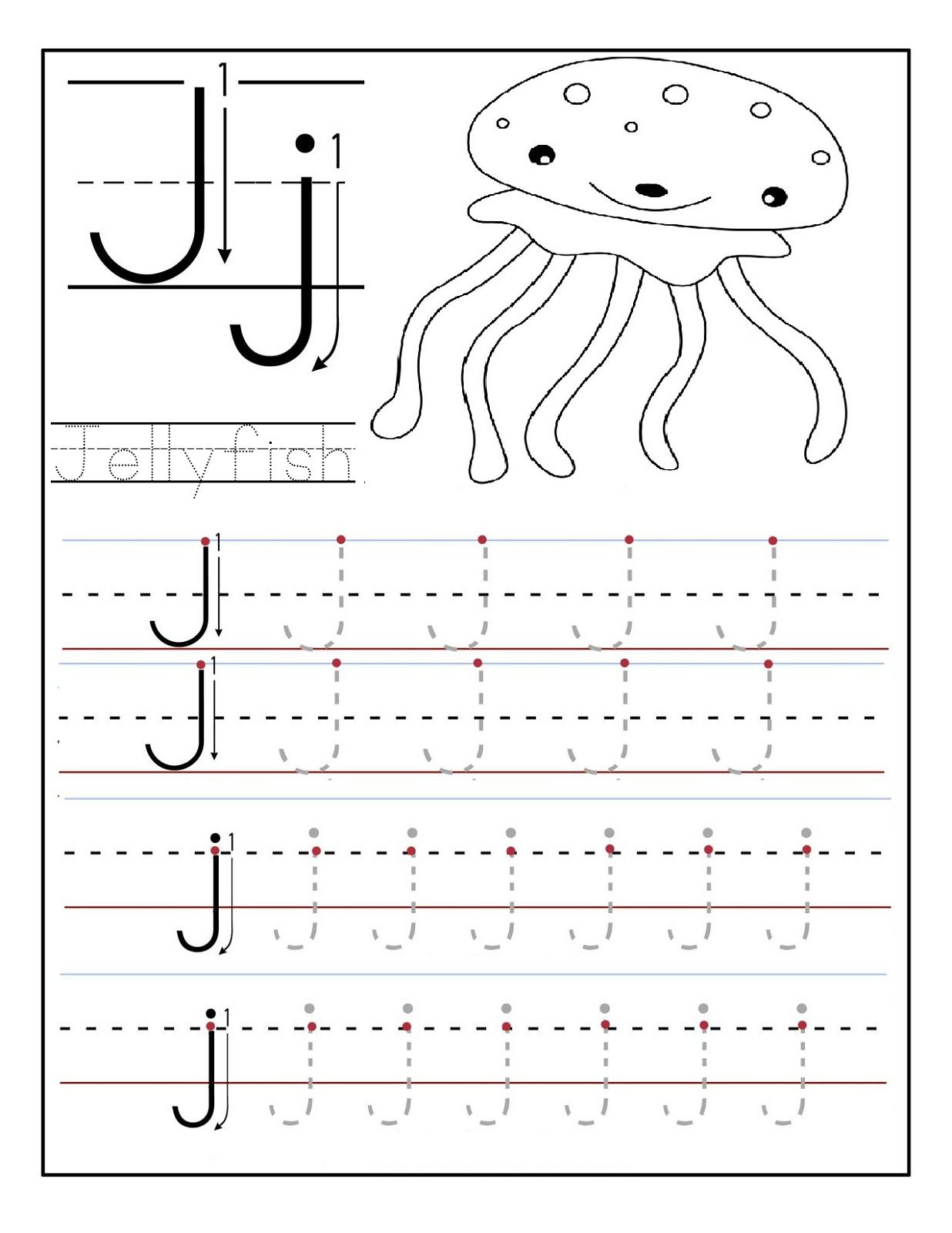 Preschool Printable Activities Letter