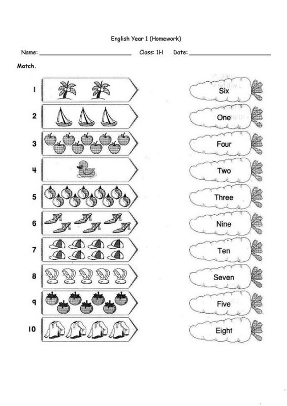 Mathematic Homework Primary Primary Maths Worksheets | Learning Printable
