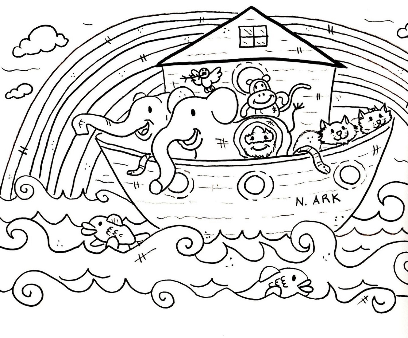 Printable Colouring Pictures for Children Creation