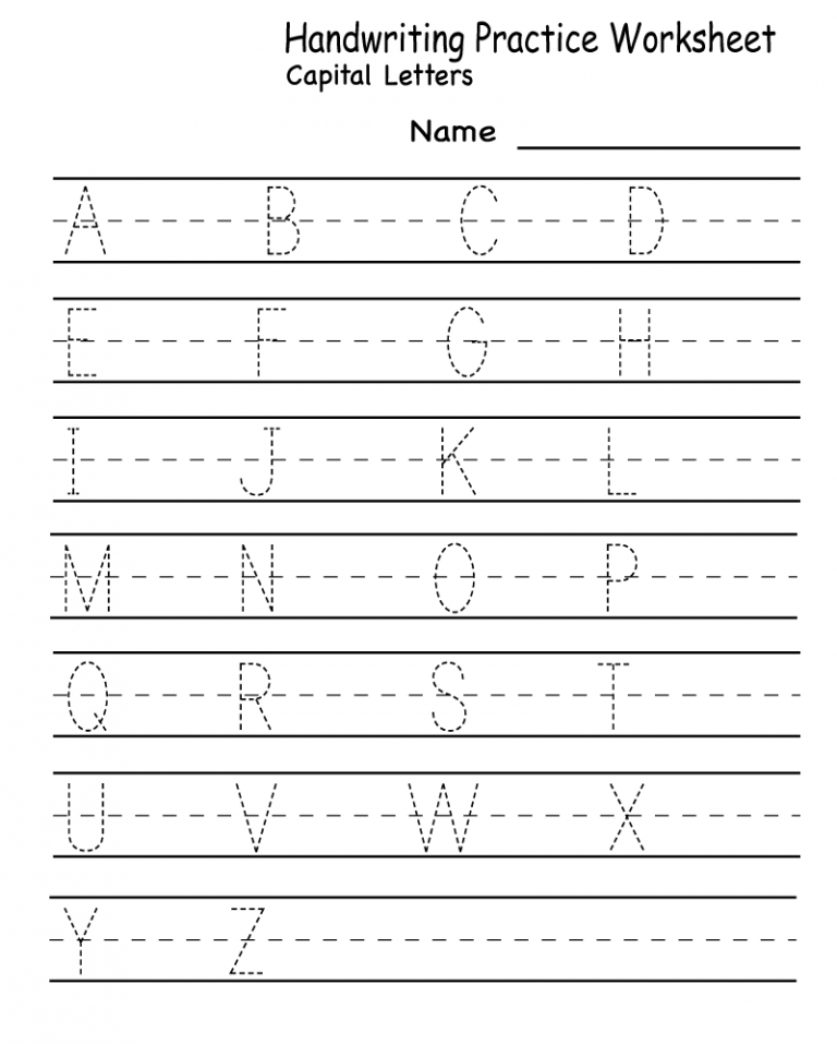 Printing Worksheets For Kids Learning Printable Printing worksheets for kids learning printable