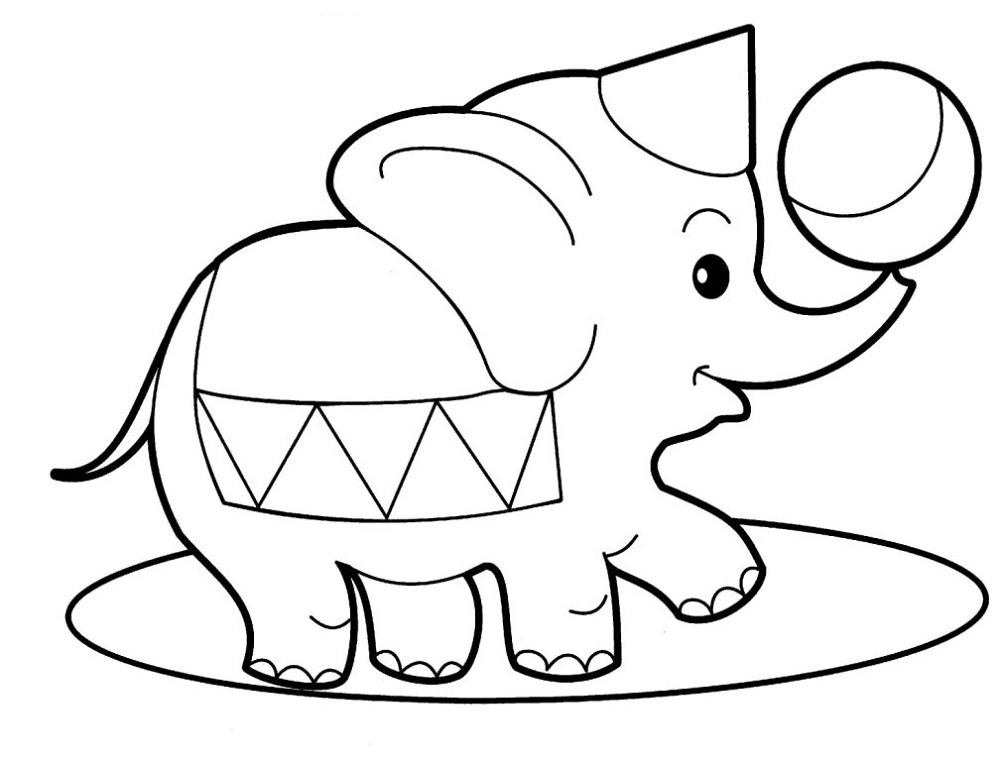 Printable Coloring Sheets for Toddlers
