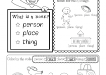English for Kindergarten Free Worksheet Printable