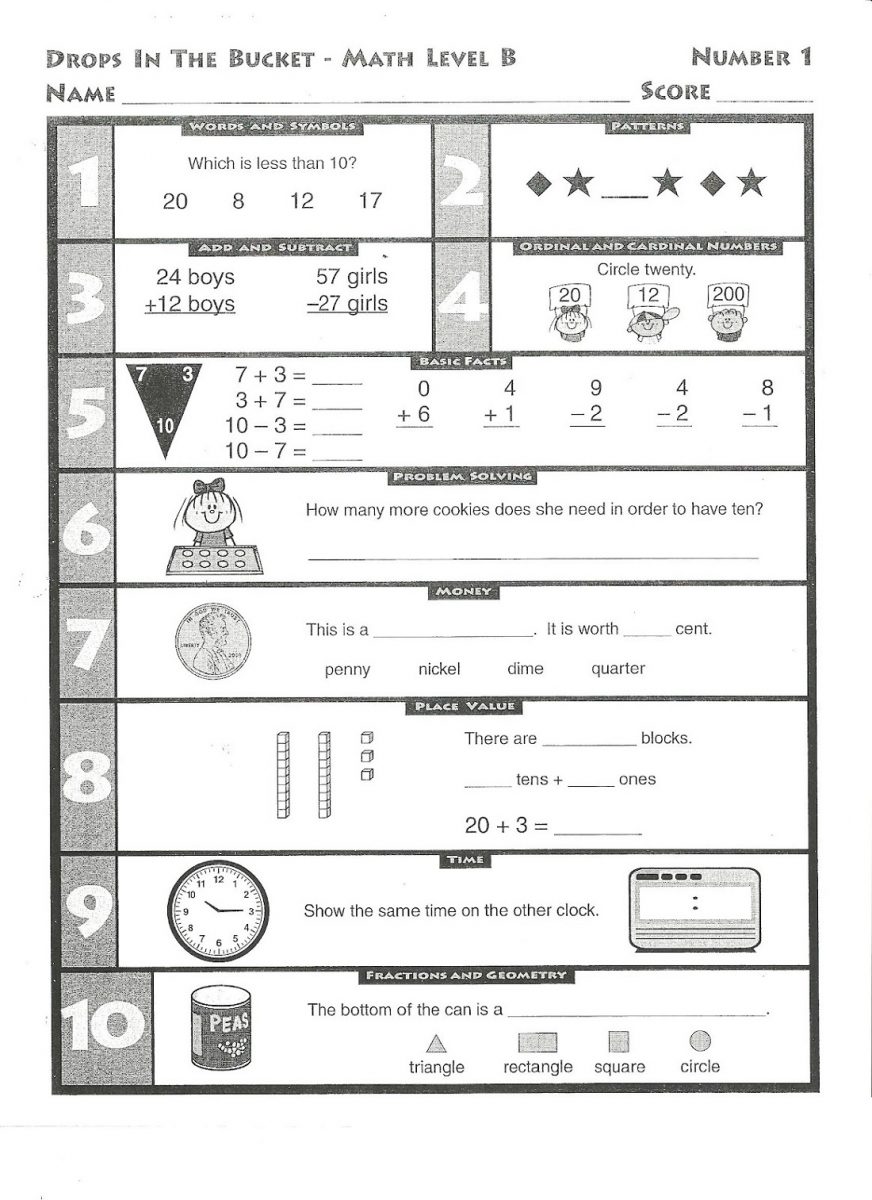 homework sheets for year 1