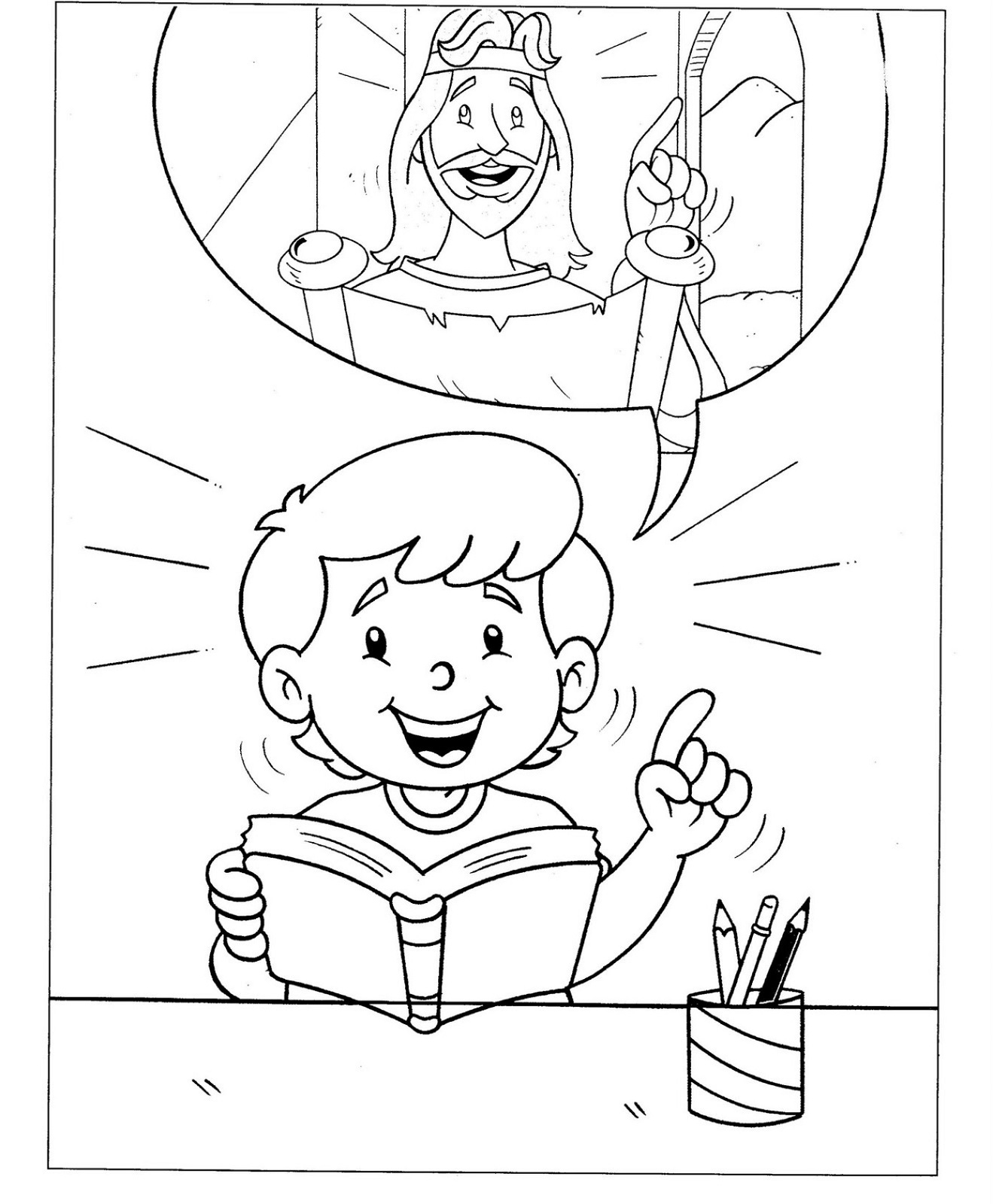 Christian Coloring Pages for Kids