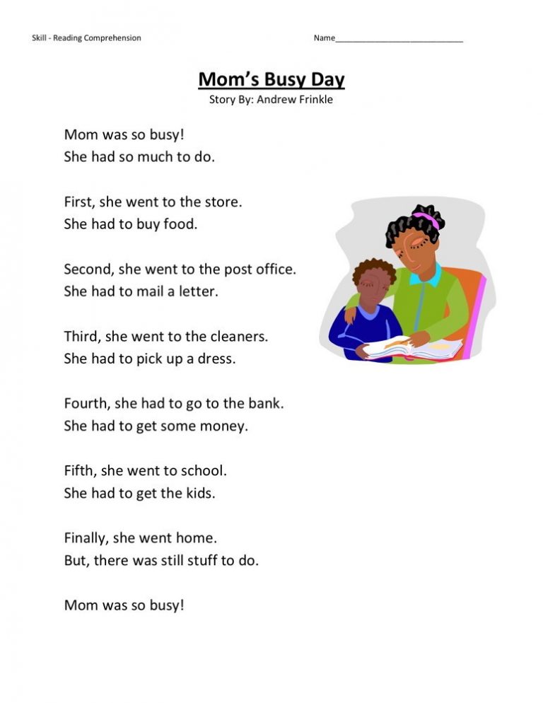 First Grade English Worksheets Free | Learning Printable