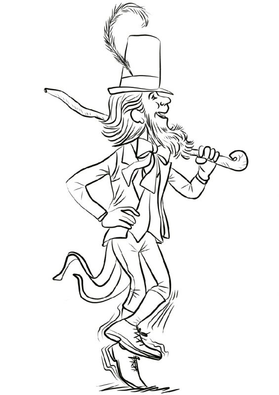 Leprechaun Coloring Pages Free Printable | Learning Printable