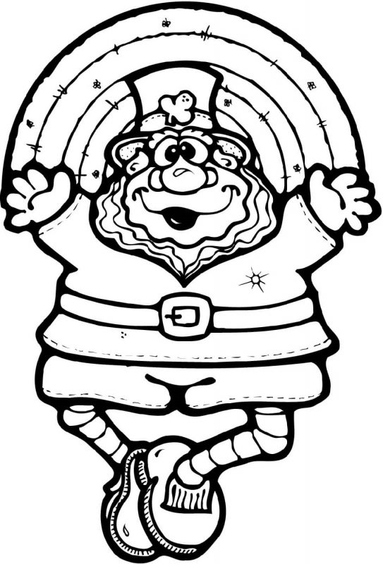 Leprechaun Coloring Pages Free Printable | Learning Printable