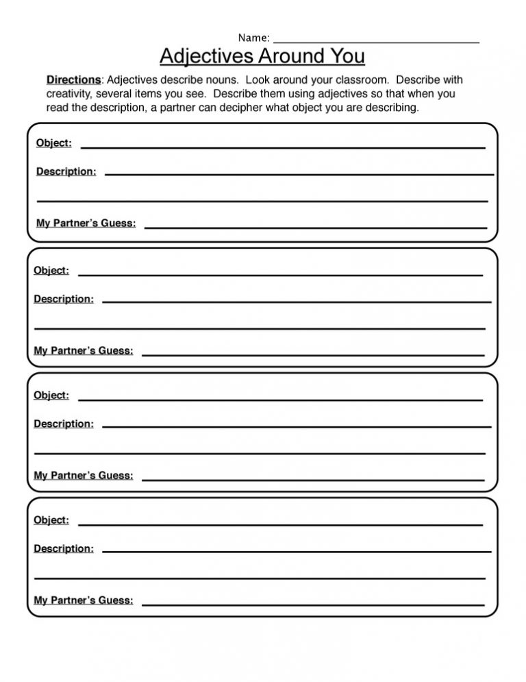 KS2 English Worksheets Printable Learning Printable