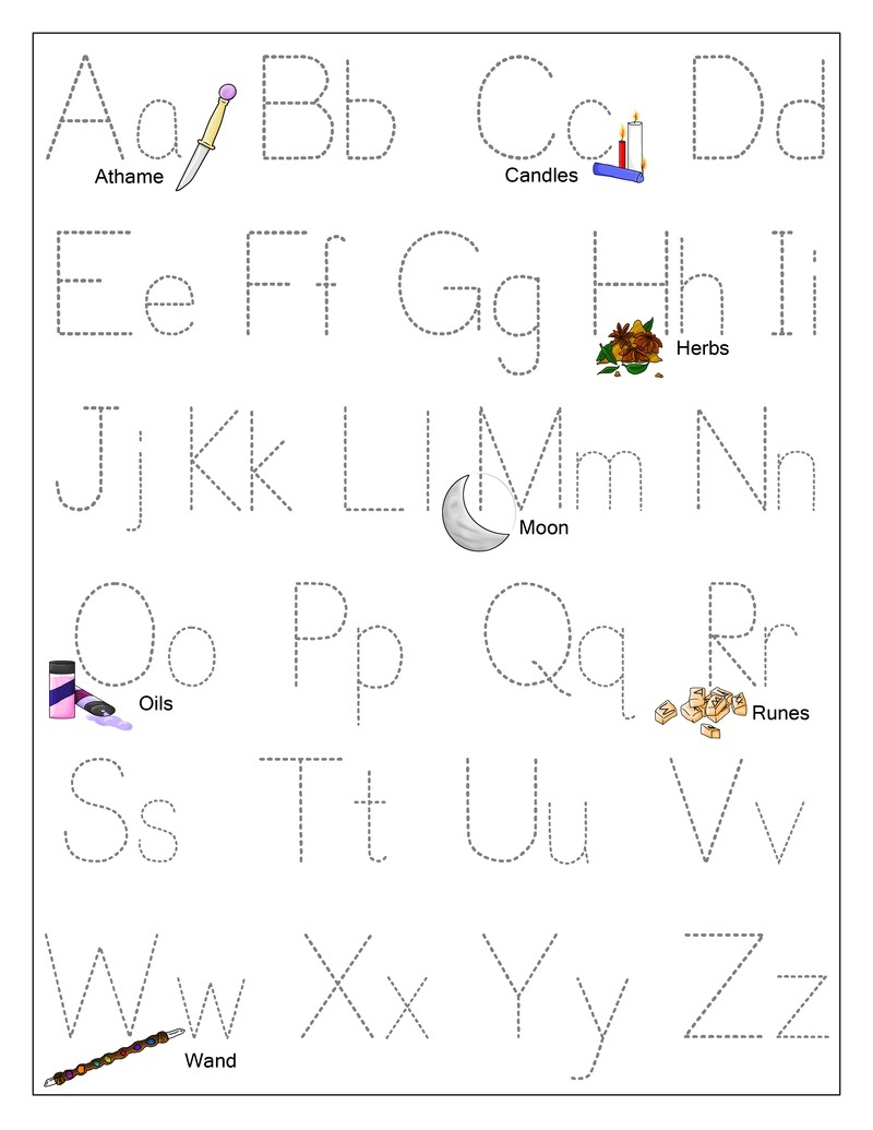 Learning Activities for 5 Year Olds Printable Alphabet