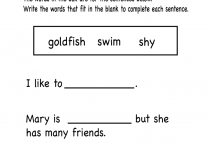 Learning Activities for 5 Year Olds Printable Grammar